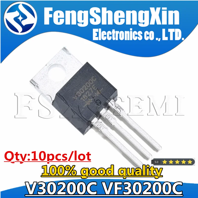 

10PCS V30200C TO-220 VF30200C TO220F Chips