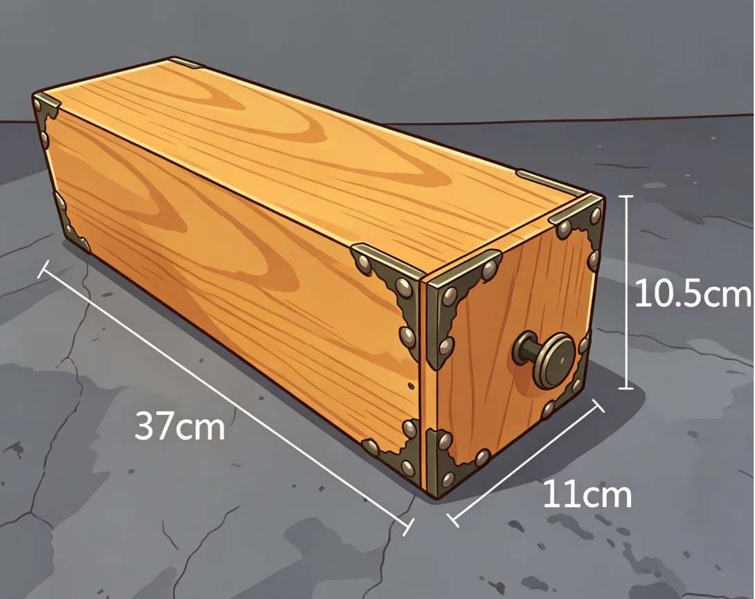 

Alchemist's Chest Grande Wooden Drawer Box (37cm*11cm*10.5cm) Gimmicks Magician Professional Magia Props Fun Stage Magic Tricks