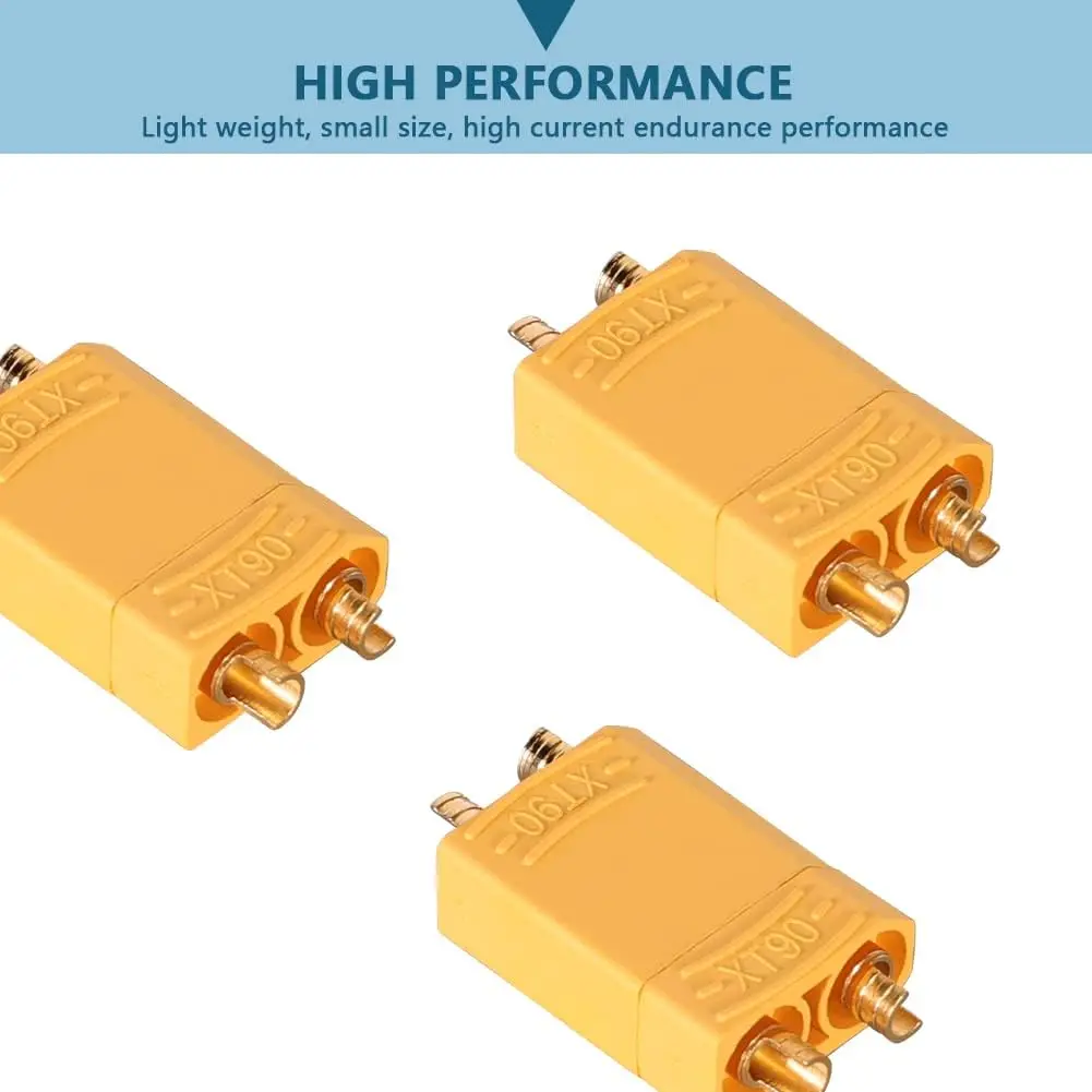 5Pairs XT90 Connector, XT-90 Male Female Bullet Connectors, XT90 Battery Connector for RC Lipo Battery Motor, ESC image 6