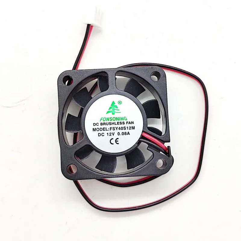 

New Original FONSONING 40*40*10MM 4CM 12v 0.08a FSY40S12M Mute cooling fan