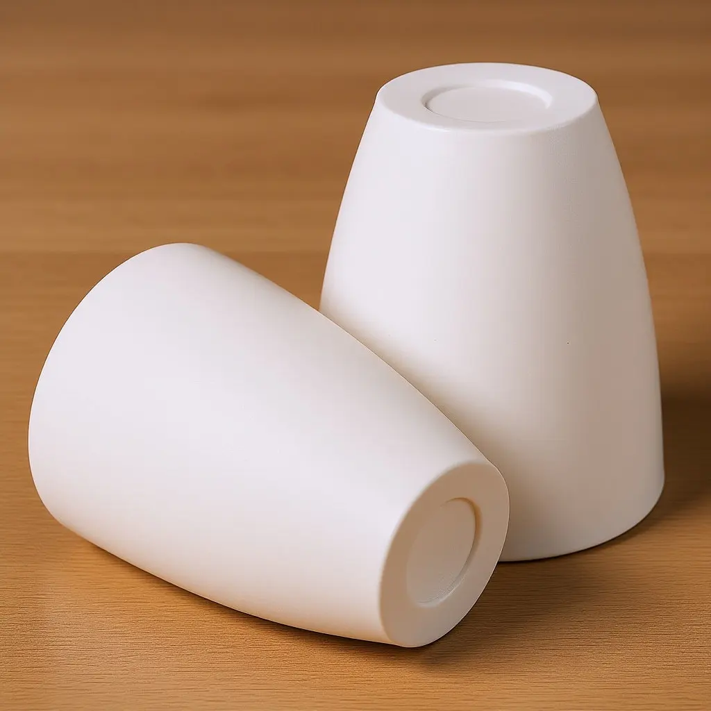 2Pcs Plastic Lamp Shades Replacement for Table Lamps and Floor Lamps - Sturdy Thick Reusable Light Diffusers Gentle Bright