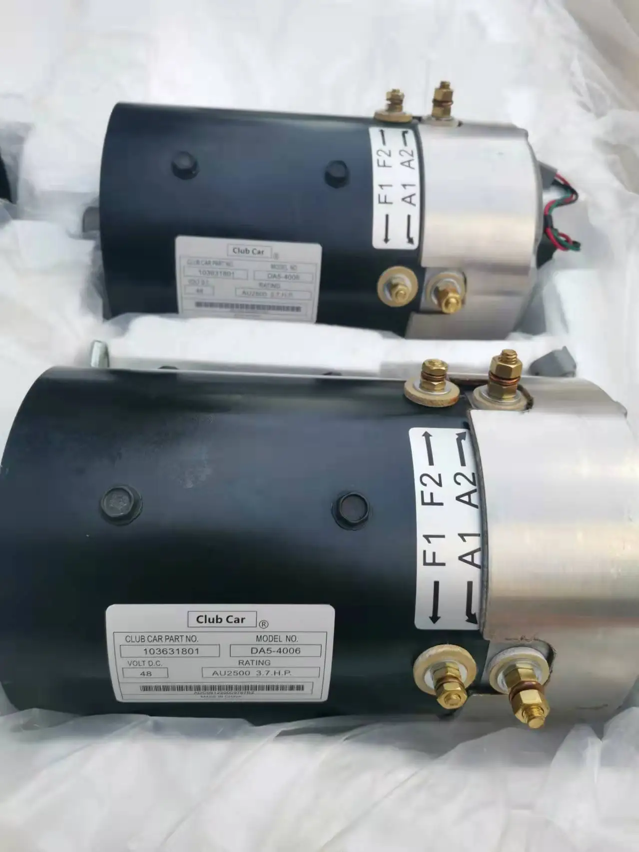 High Torque DC Sepex Motor DA5-4006 48V Motor Club Car Spare Part 103631801 Motor Golf Cart Conversion Kit