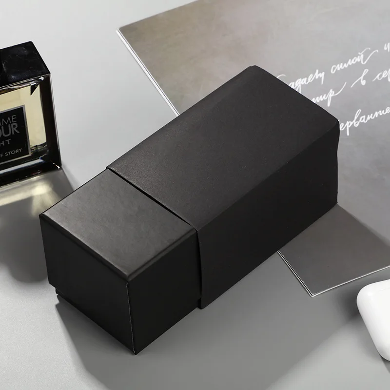 

Коробка для хранения ювелирных изделий, серьги, кольца, ожерелье, ящик-органайзер, черная коробка из кожзаменителя для браслетов, подвесок, шпилек, аксессуары