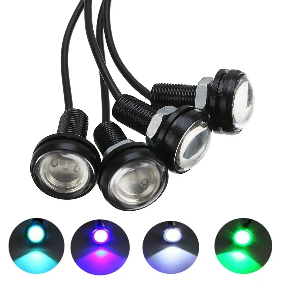 4 Stuks Spotlighting Auto Lampen 12V 5W Waterdicht Onderwater Vissen Licht Boot Verlichting Draagbare Aantrekt Vislamp Marine Verlichting