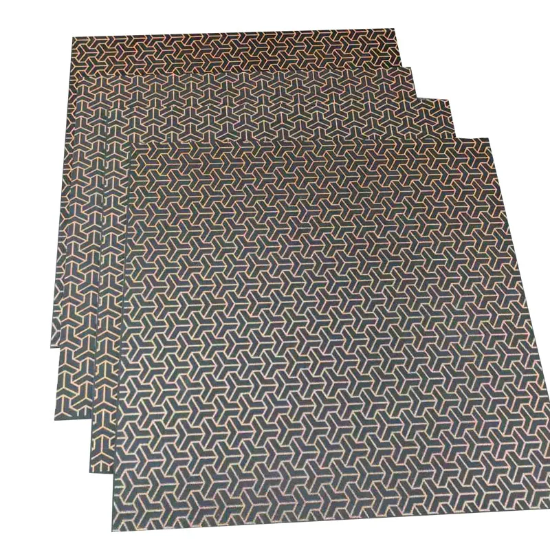 1PC 3D Arrow Pattern  KYDEX Thermoplastic Plate Board K Thermoform Sheet for Knife Sheath Scabbard Holsters Making