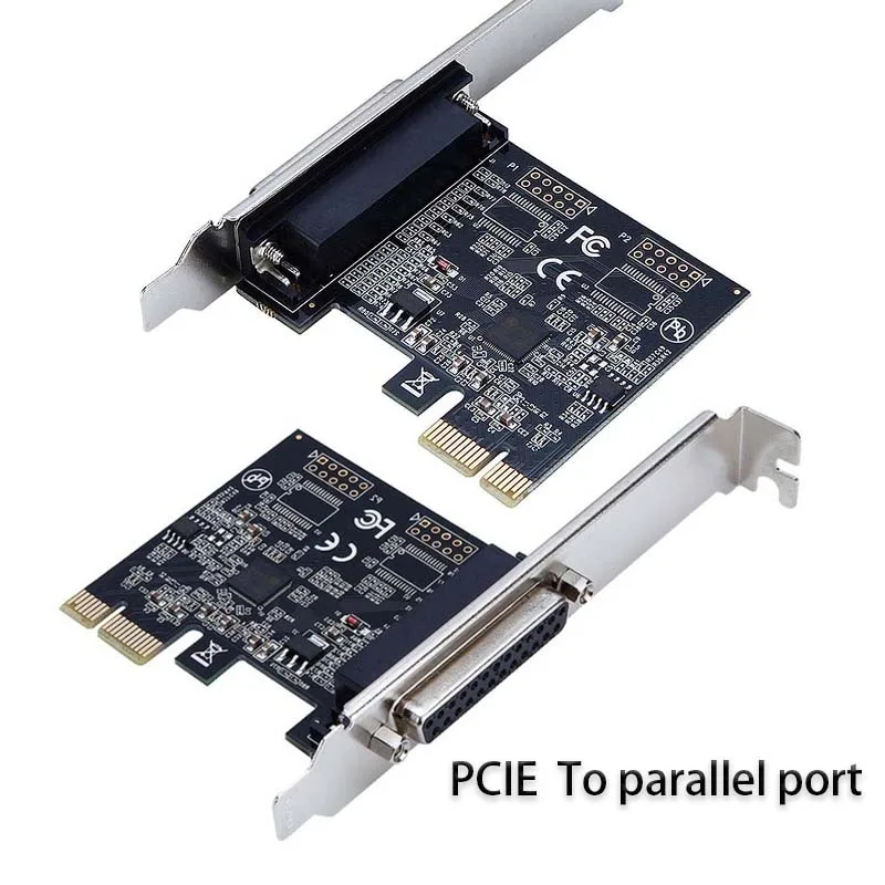 

For Desktop PC PCIE to Parallel Port card PCIE Expansion Card Extender PCIe Converter PCI-E Riser Card Adapter Expansion Adapter