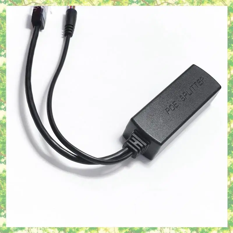 Smart-Gigabit Mini Poe Splitter 10/100/1000Mbps POE Splitter DC Ausgang 12V Power Over Ethernet IEEE 802.3Af Für IP Kam