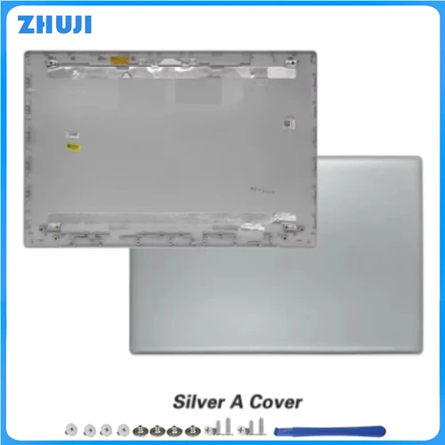 Imagen 2 del producto Para IdeaPad 320-15 320-15IKB 320-15ISK 320-15ABR nueva cubierta trasera LCD para portátil/bisel frontal/reposamanos/cubierta inferior/bisagras plateadas