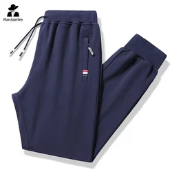 Autumn Pants Men Fitness Sportswear Tracksuit Elastic Waist Sweatpants Cotton Trousers Loose Gyms Jogger Track Pants Mens M- 8XL