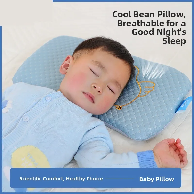 

Детская подушка для детей 3-6 лет, охлаждающий коврик-подушка для малышей, летняя специальная модель 2026 года для детского сада, жесткая поддержка, 3D-форма