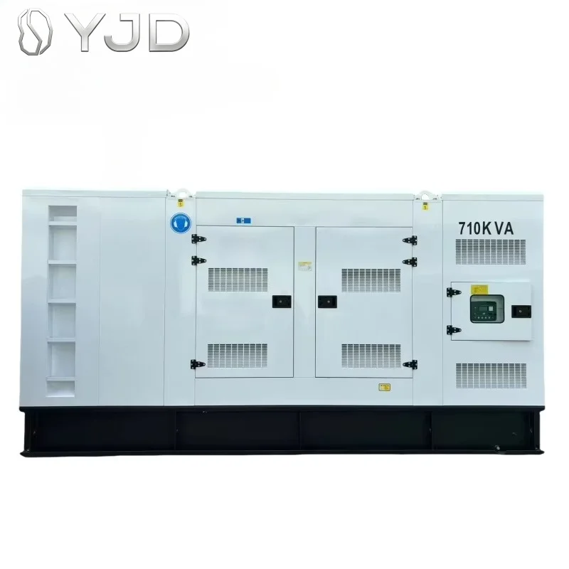 Diesel Generator Price Cumm-ins KTAA19-G6A Engine 710KVA 750KVA 800KVA 1000KVA 1250KVA 1500KVA Planta Electrica Enclosure 60hz