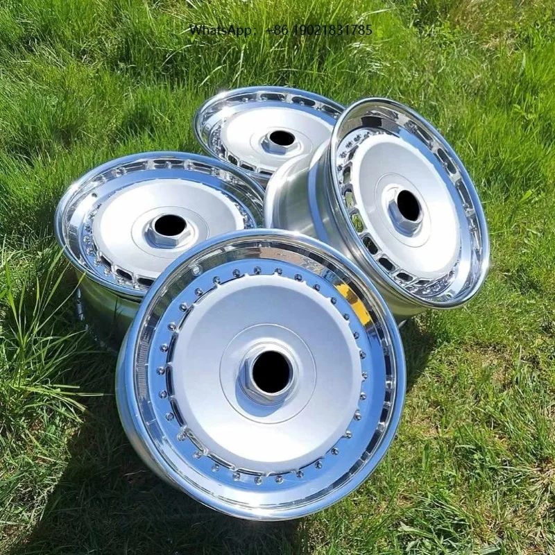 BZY Style 3 Forged 3 Piece 5X120 for E36 M3 E46 E39 E90 M3 E60 E92 Wheels 18 19 Inch Custom Alloy Wheel