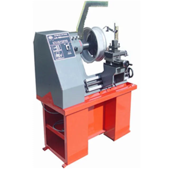 YL-85 Manual Level Control With Hydraulic Aluminum Alloy Rim Repair Machine With LATHE System