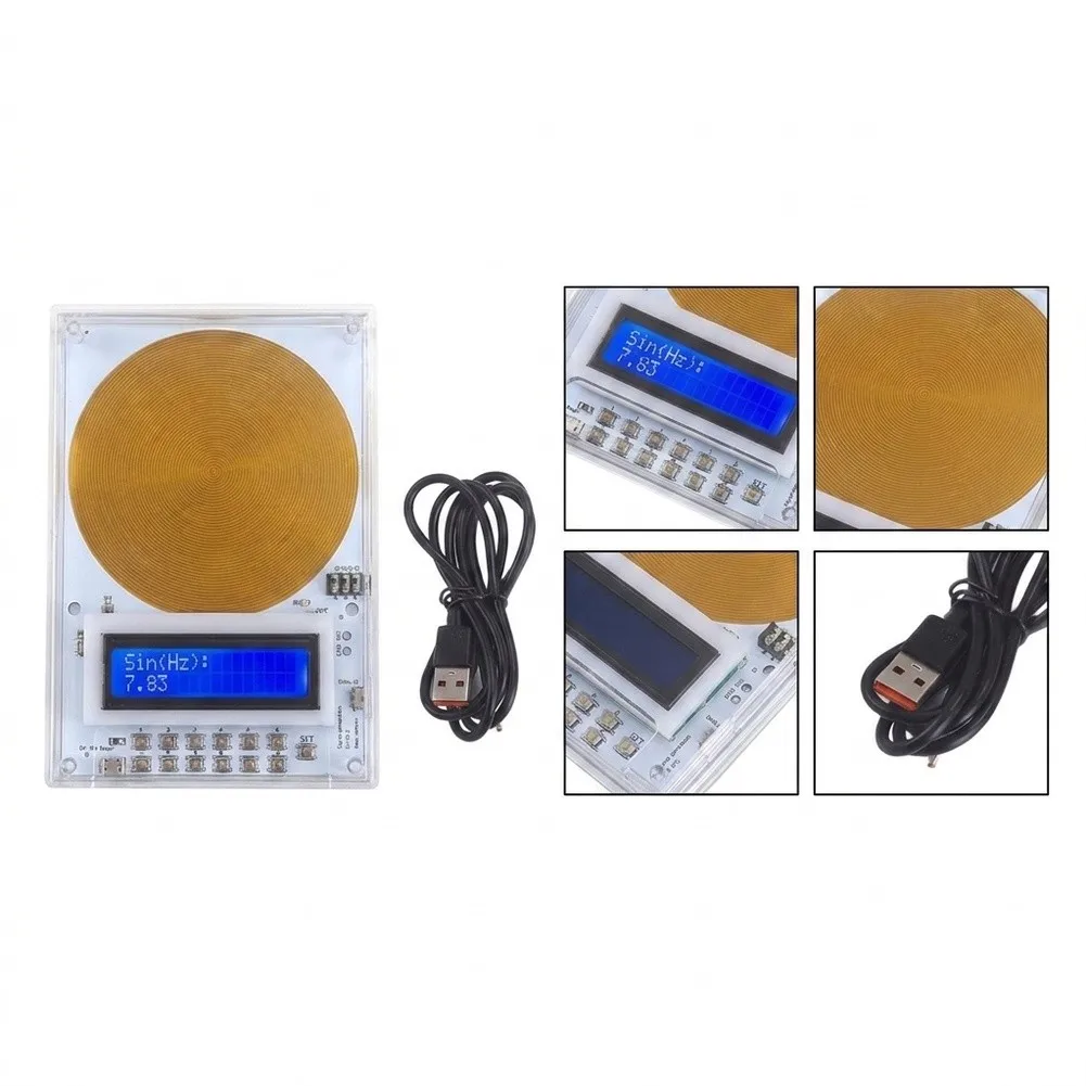 Dual Channel FM Signal Generator for Schumann Waves 0.1Hz-99999Hz Sine Square Wave Module with USB  Dual Channel