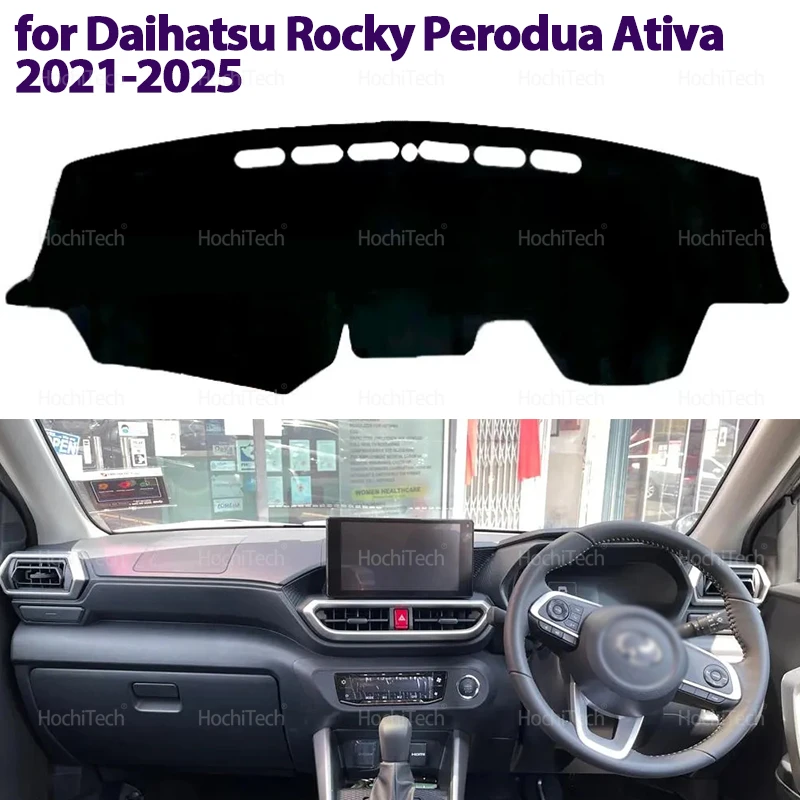 

Крышка приборной панели для Daihatsu Rocky Perodua Ativa 2021-2025, крышка приборной панели автомобиля, избегайте световой панели, коврик для приборной панели, ковры
