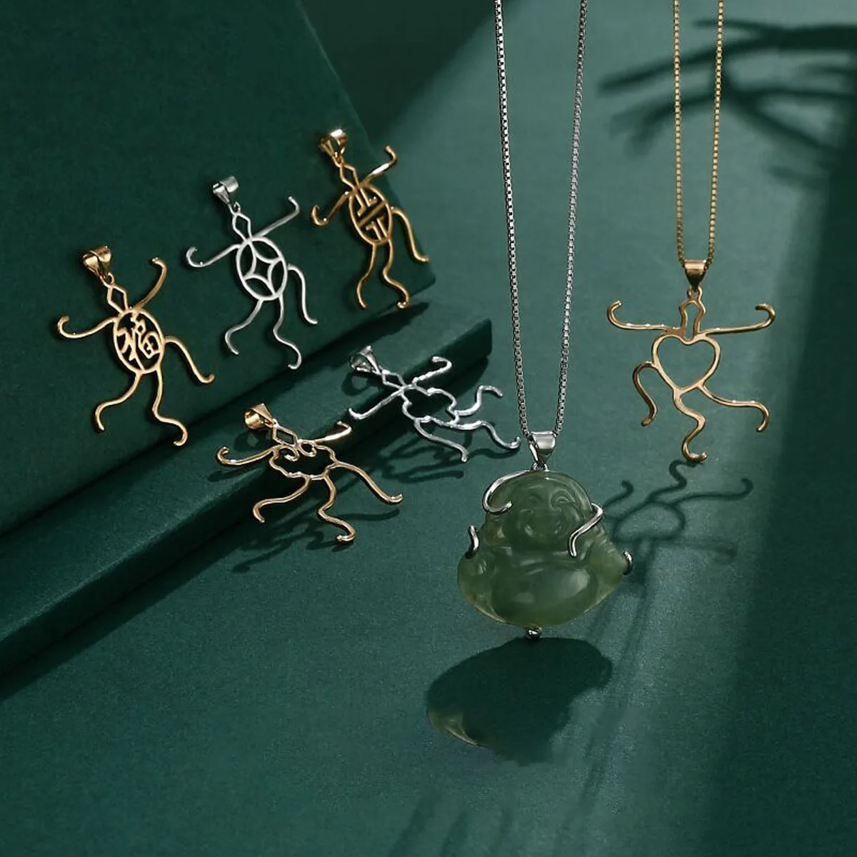 

2 шт./лот, медные заготовки для кулонов с 5 крапанами, подходят для кабошонов неправильной формы, для изготовления ожерелий и ювелирных изделий своими руками