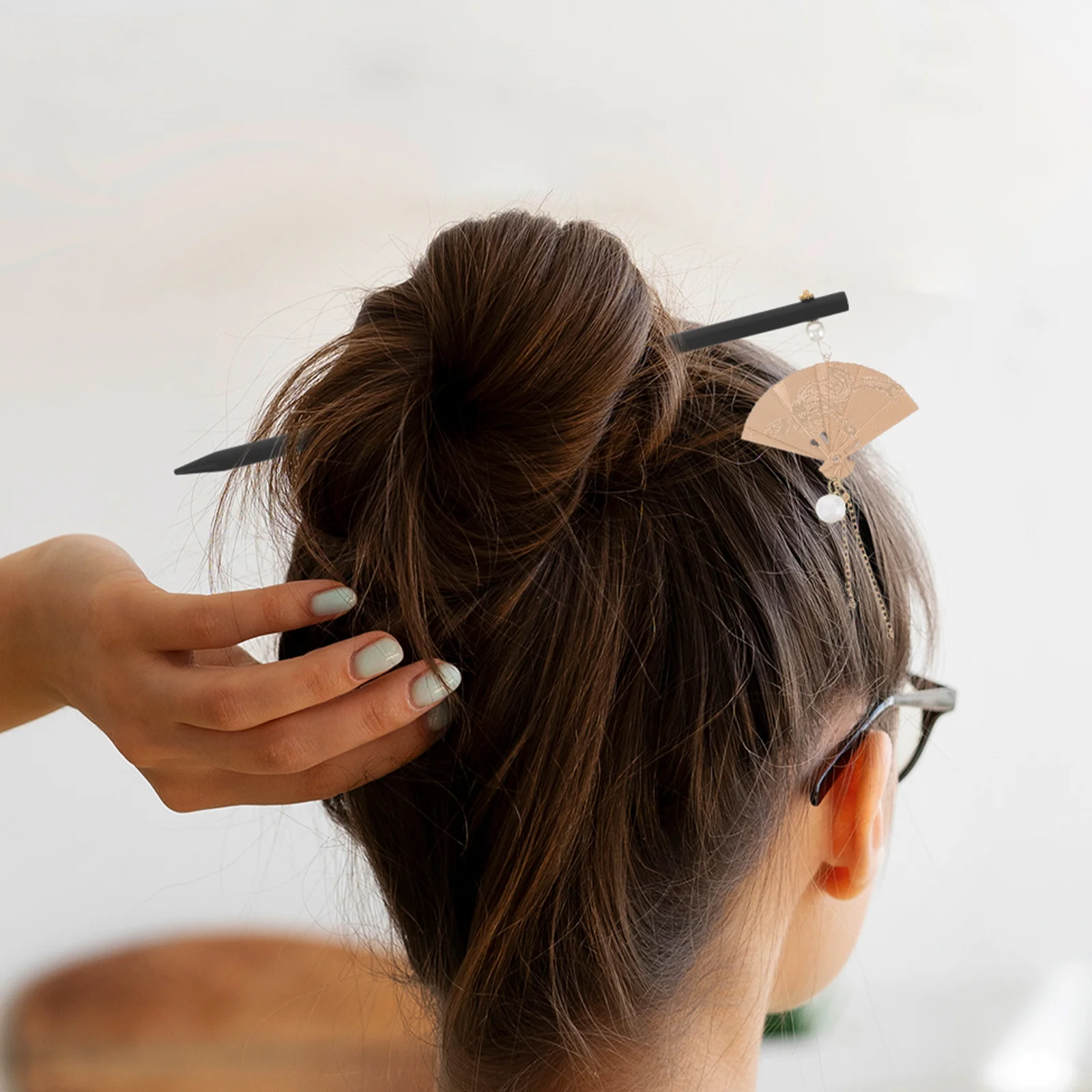 

Traditional Chinese Hairpin Tassel Wooden Alloy Elegant Design Complements Attire Versatile Accessory Daily Wear Special