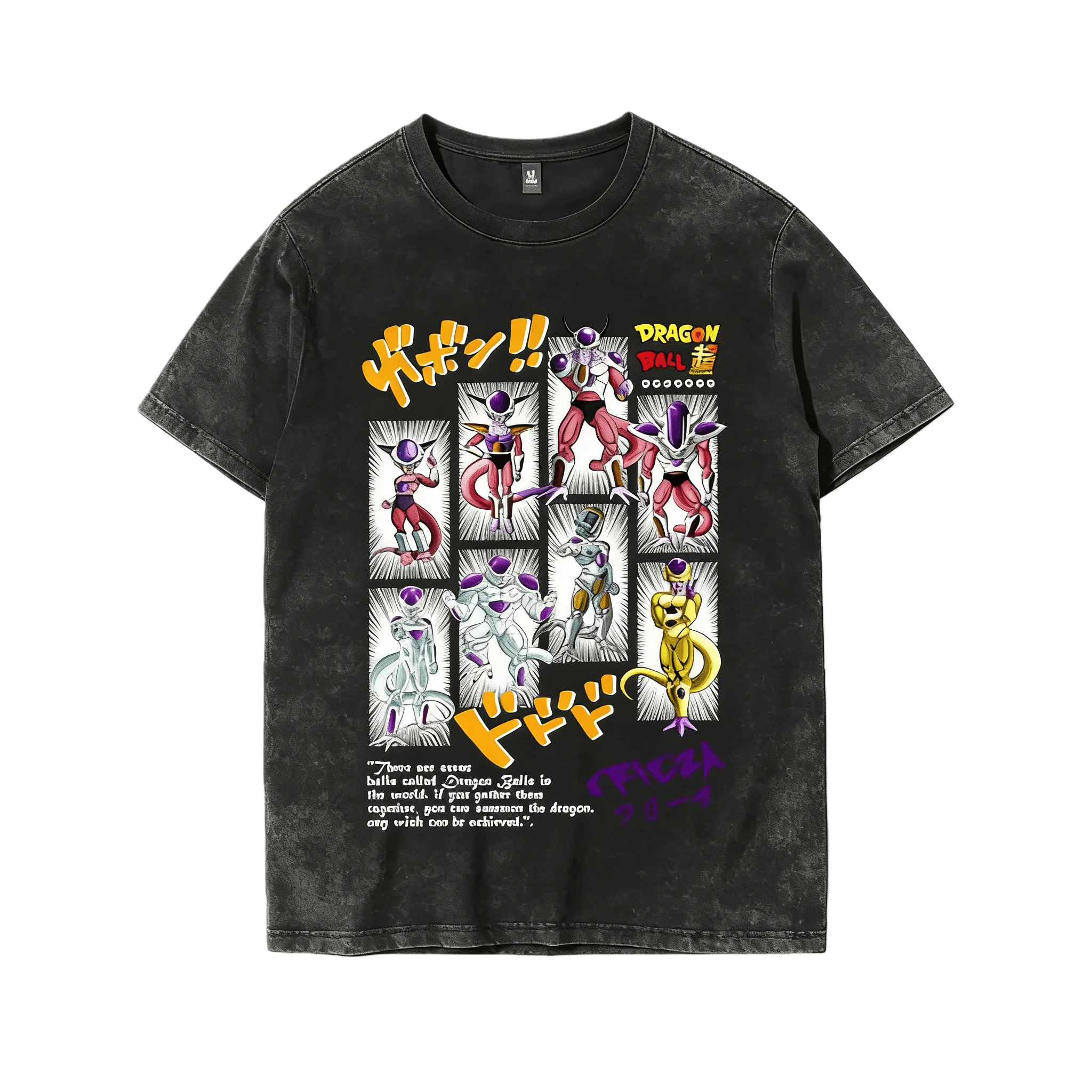 

Dragon Ball Manga Style T-Shirt 2026 New Summer Cotton Unisex Casual Streetwear Short Sleeve Y2K Streetwear Trend