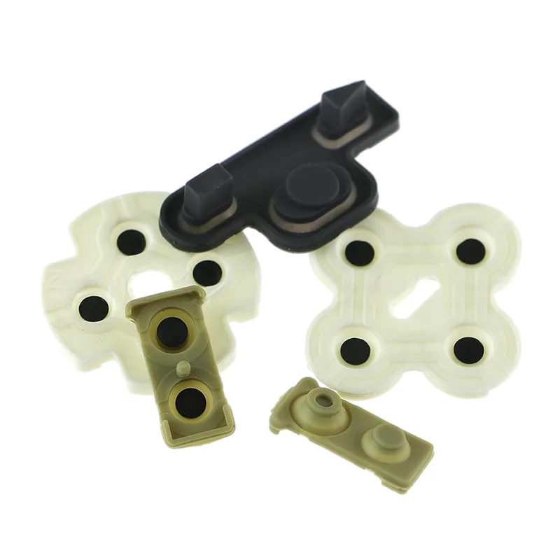 

for PS3 Controller Button Conductive Rubber Pad for Sony PlayStation 3 PS3 Handle Left Right Key Silicone Pad Set