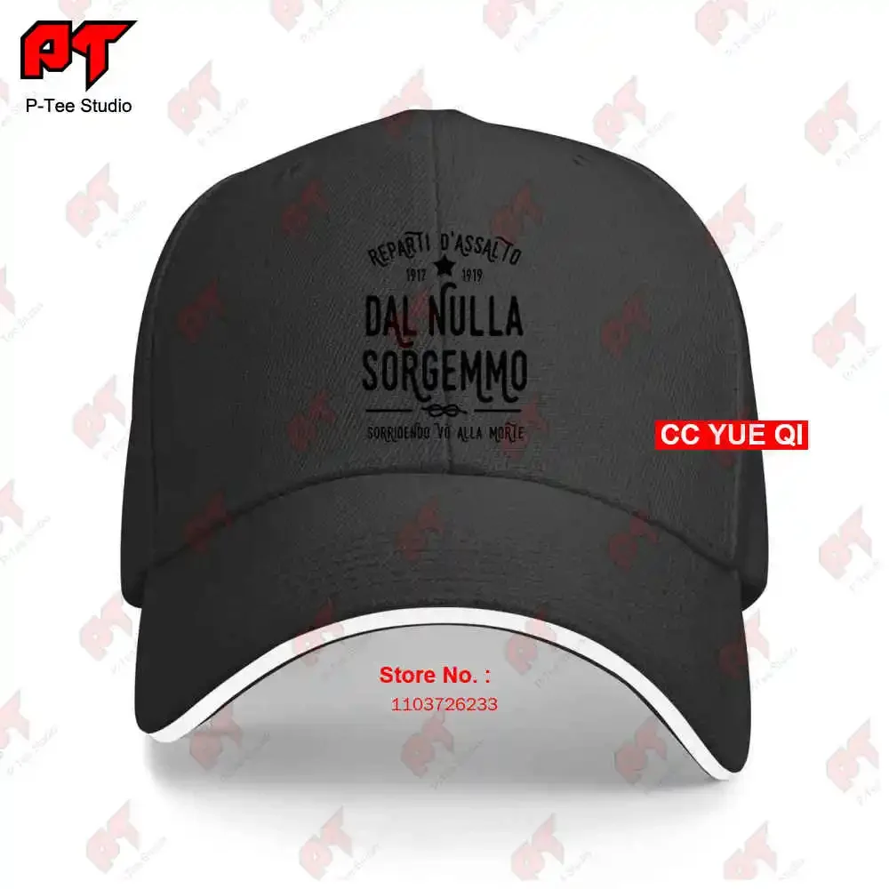 Maglietta Dal Nulla Sorgemmo Arditismo Reparti D'Assalto Esercito Arditi Baseball Caps Truck Cap V2LN