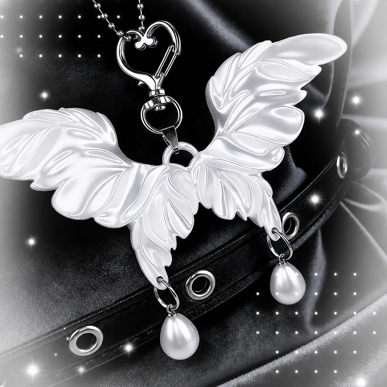 Butterfly Key Chain Heart Shap - đánh giá và giá 3D Printing Stainless Steel