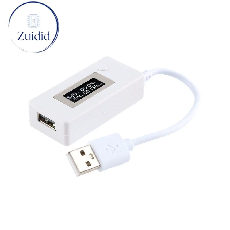 

4-30V 6.5A Voltage Type-C USB-C Tester Current Meter Timing Ammeter Digital Monitor USB Fast Charging Power Meter KWS-065C