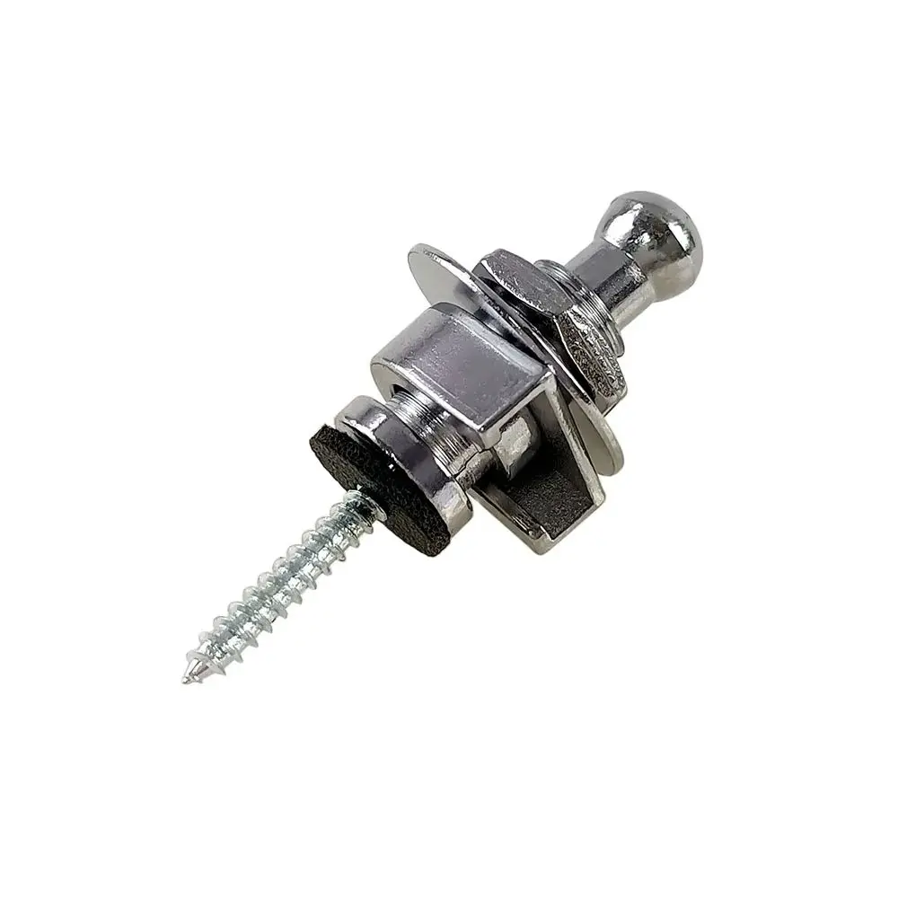 Guitar Strap Lock 1 PCS Heavy Duty Metal Button Security Straplock for Electric Acoustic Guitar Bass Ukulele image 6