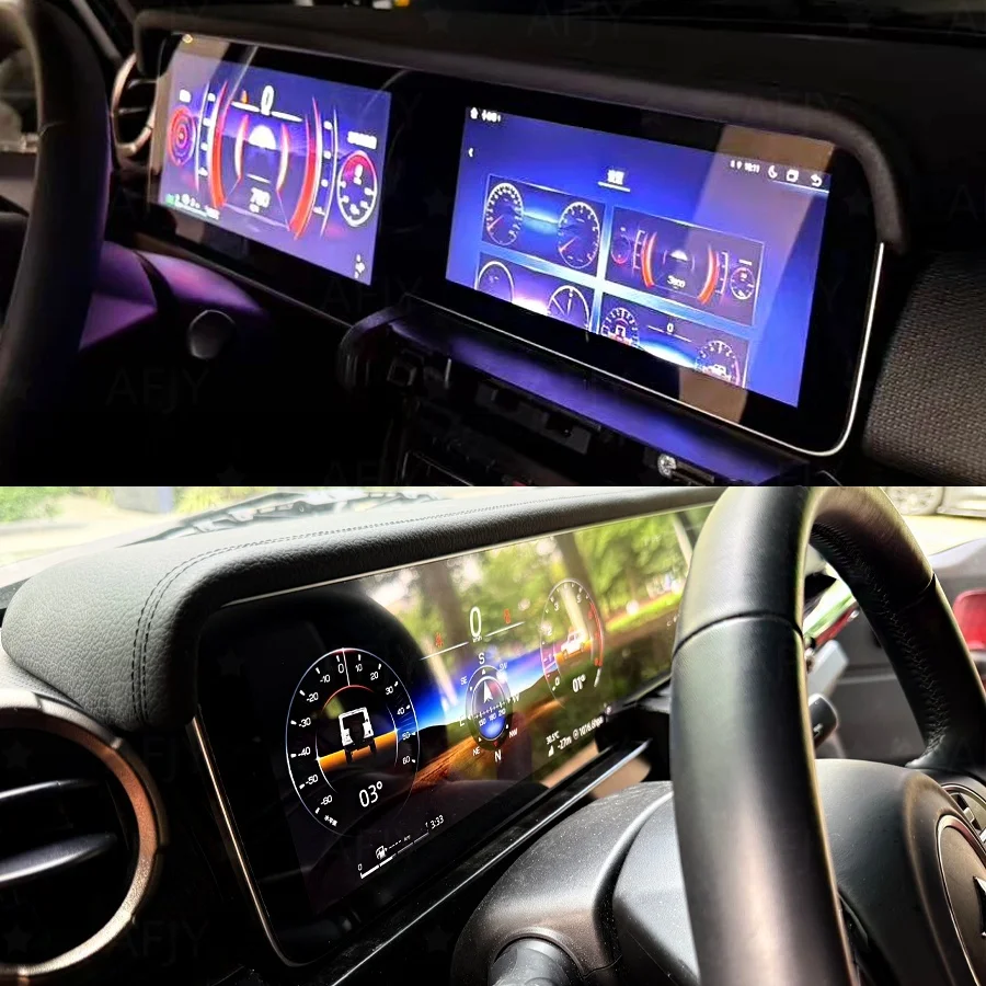 Dual Screen Android Auto Car Radio For Suzuki Jimny JB64 JB74 Multimedia Video Player GPS Stereo Wireless CarPlay Head Unit 4G