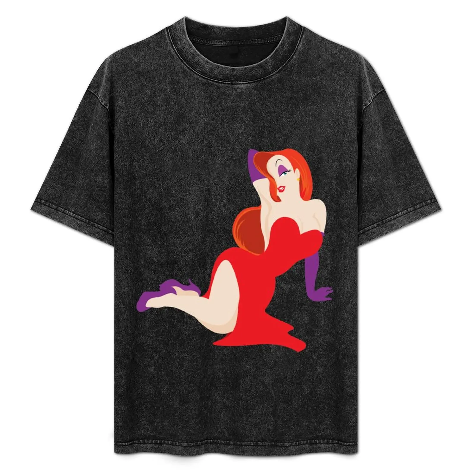 

De-Su Art - Jessica Rabbit T-Shirt Tough Fabric Work Tee