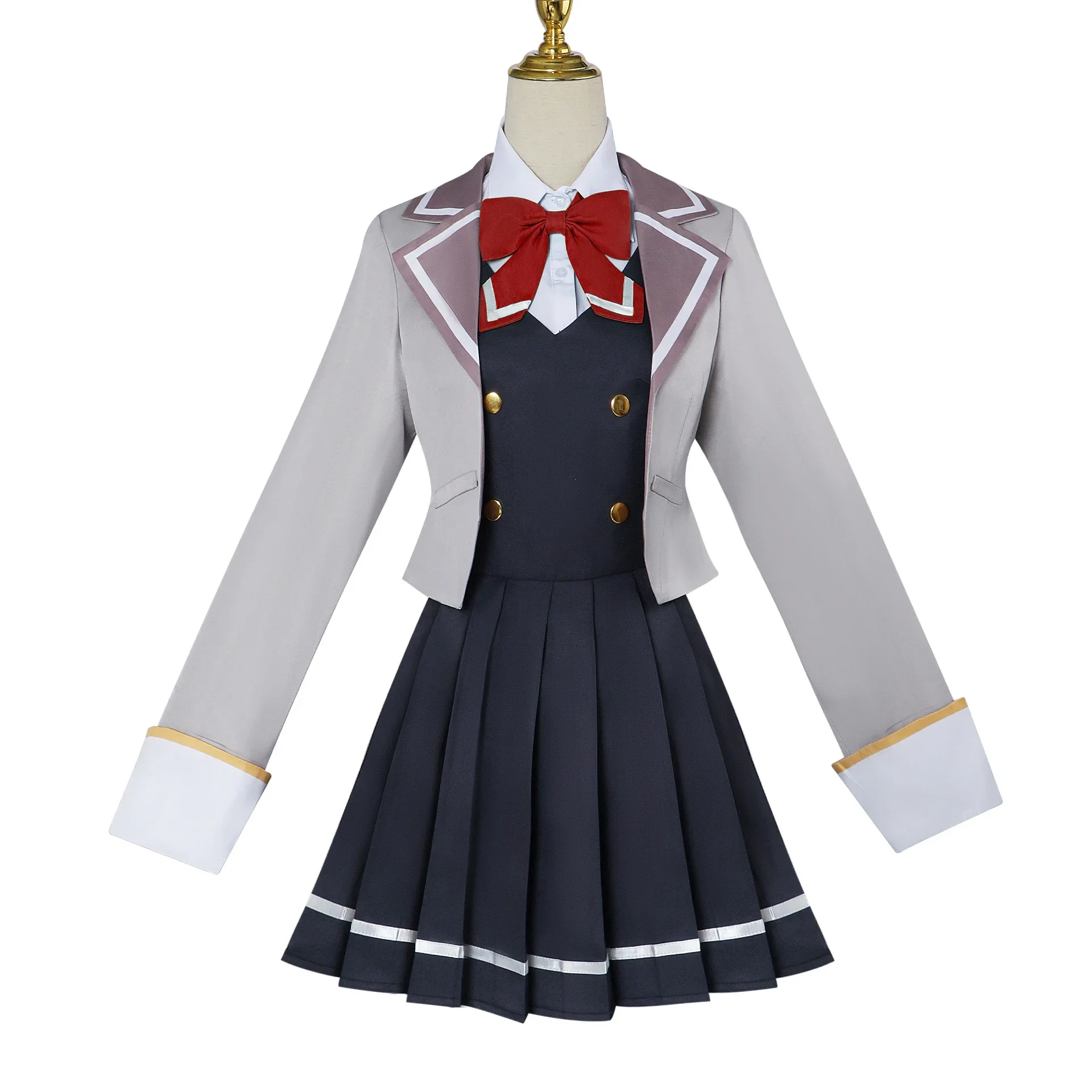 Anime Roshidere Alya Alisa Mikhailovna Kujou Cosplay Costume JK Dress School Uniform Suit Halloween Party Outfit for Adult Girls