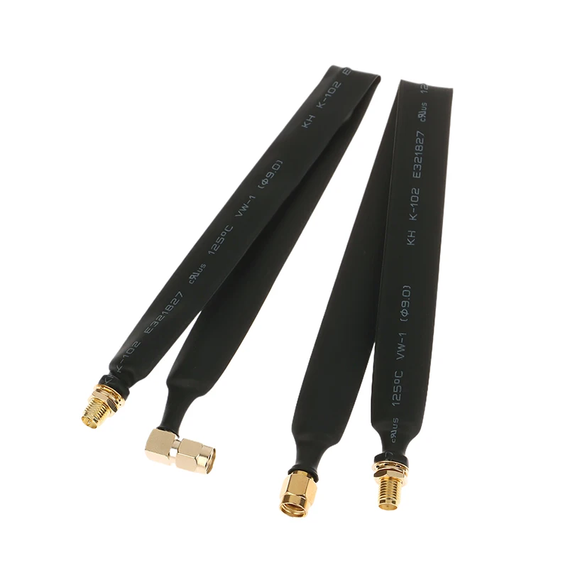 لهوائي محول محطات الأسلاك نافذة مسطحة/ممر الباب من خلال كابل محوري RF RP-SMA ذكر إلى كابل تمديد SMA