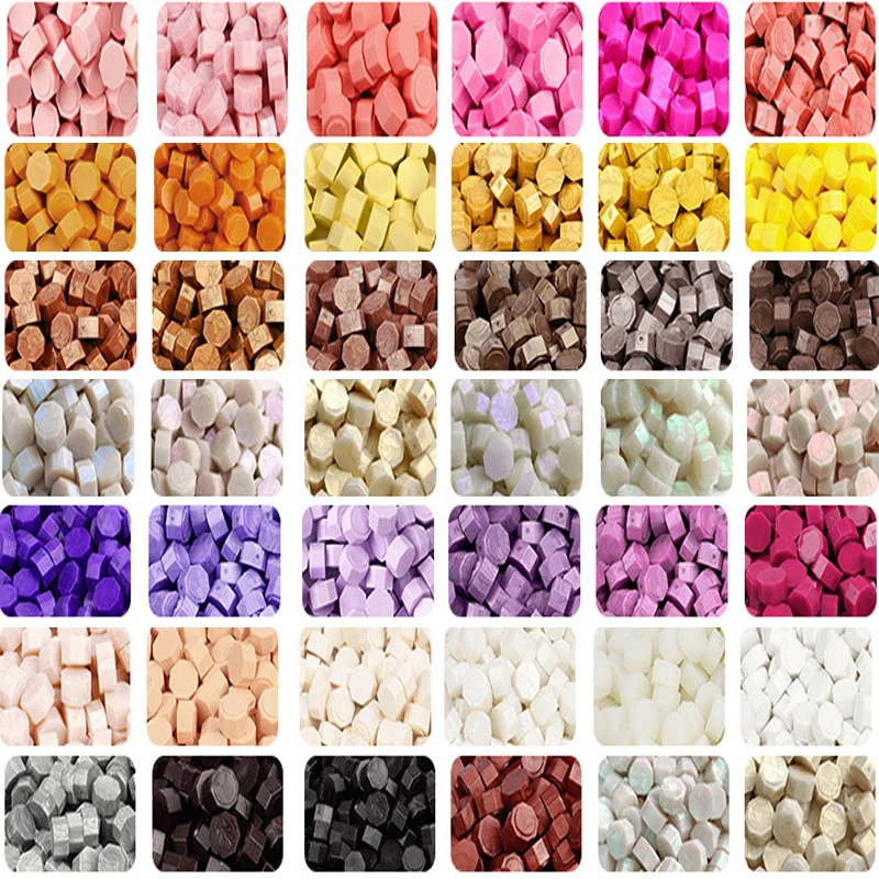 

500 г Аврора смешанных цветов восковые частицы перламутровый восьмиугольный восковой материал Сделай Сам пригласительный Скрапбукинг карточка украшение ремесло