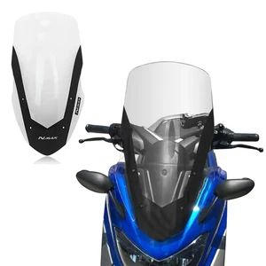 Extensão do pára-brisa da motocicleta adequada para yamaha nmax155 nmaxl125 16-18 pára-brisa dianteiro da motocicleta alongar defletor de vidro 6 principais vendas bolha yamaha nmax - №4