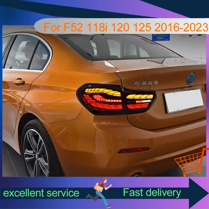 

Car Accessories Lamps For BMW 1 Series F52 Dragon Scale Style 116i 118i 120 125 130 2016-2023 Tail Light LED Lights for Vehicles