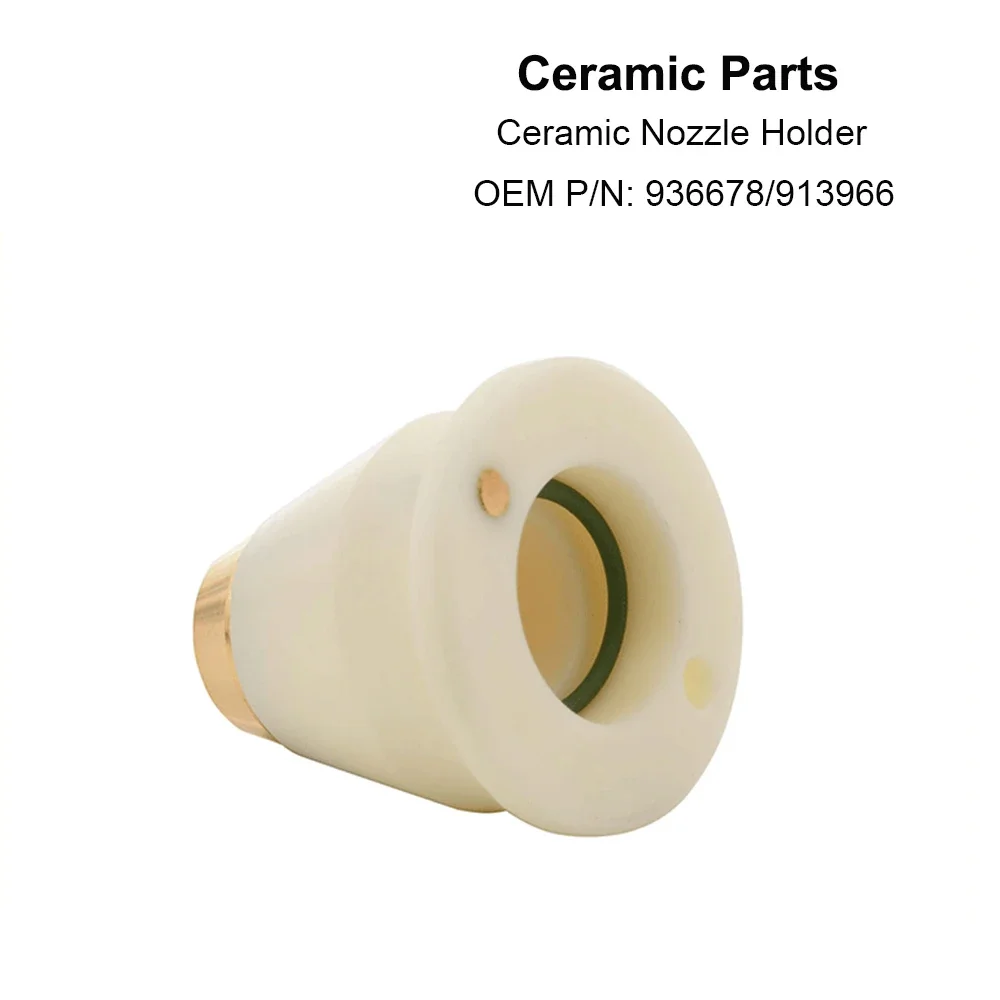 1 قطعة HAOJIAYI الليزر السيراميك فوهة حامل OEM دبوس 936678/913966 لرأس القطع بالليزر الألياف #5