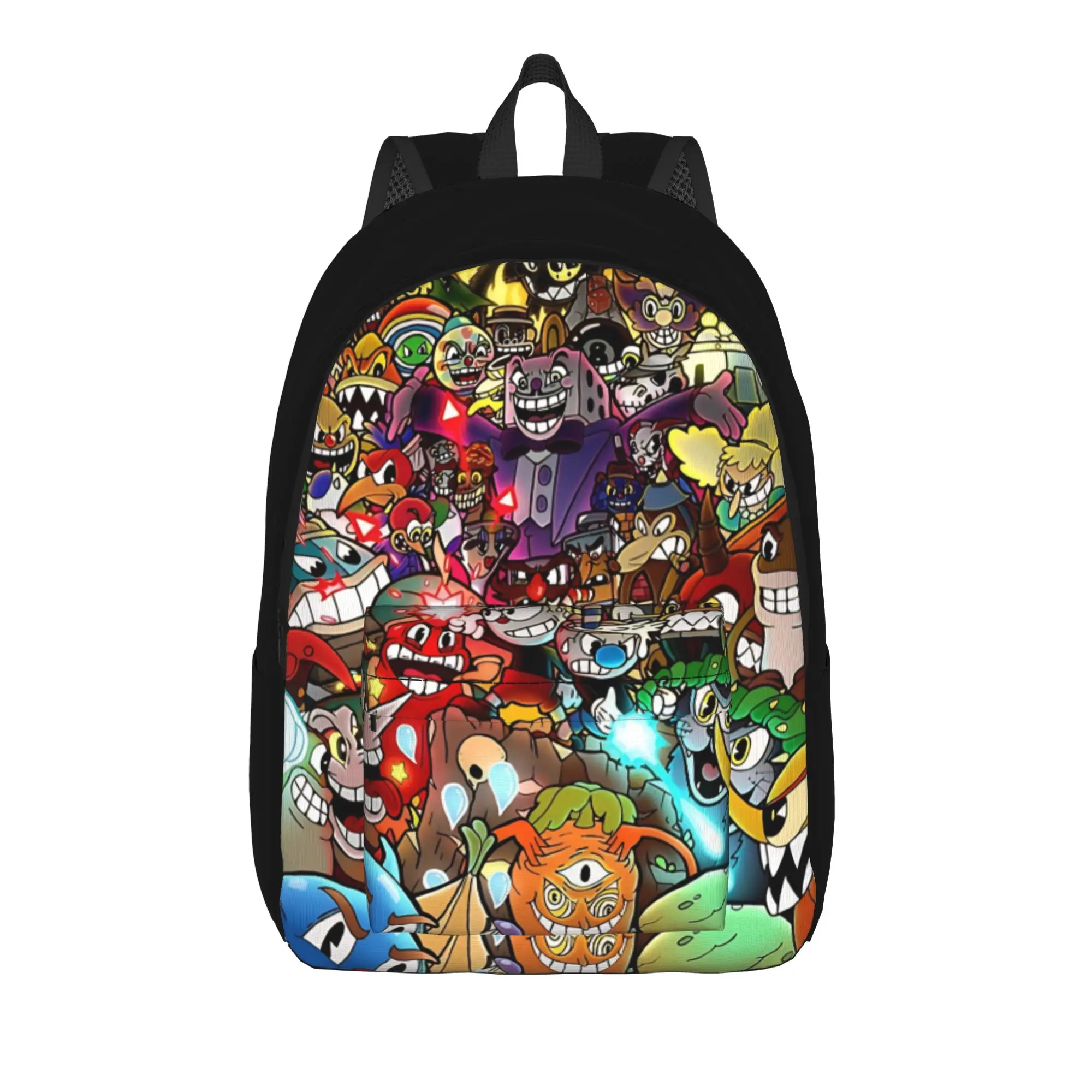 cuphead mini backpack Woodyotime And Mugman Show Cuphead And Mugman Show Girls Boys Casual Travel Schoolbag for Students, Blue-style, One Size, Travel Backpacks : Buy Online at Best Price in KSA This pin set contains 2 pins that are blue and red in color and featuring CupHead and Mugman flying an airplane My daughter wanted a Cuphead