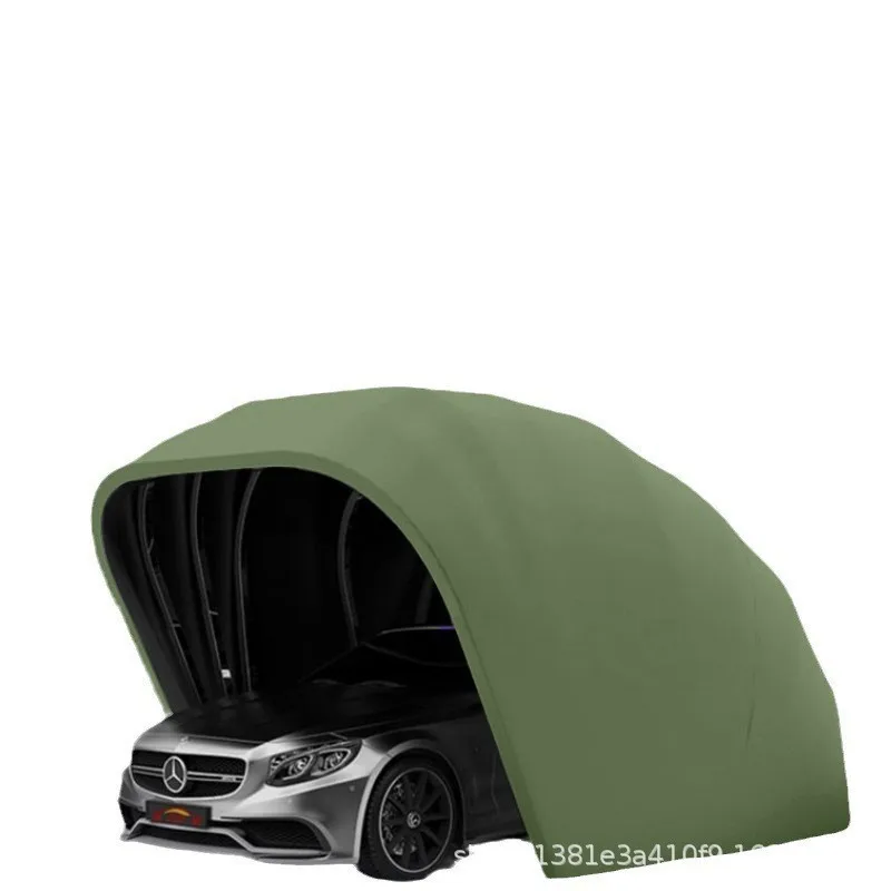 6 Meters Semi-Automatic Automatic Mobile Garage Anti-Sun Exposure Folding Telescopic Carport Car Parking Shed Sun Awning