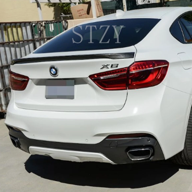 2015-2020 For BMW X Series X6 F16 Spoiler Car Trunk Boot Lip Spoiler Wing