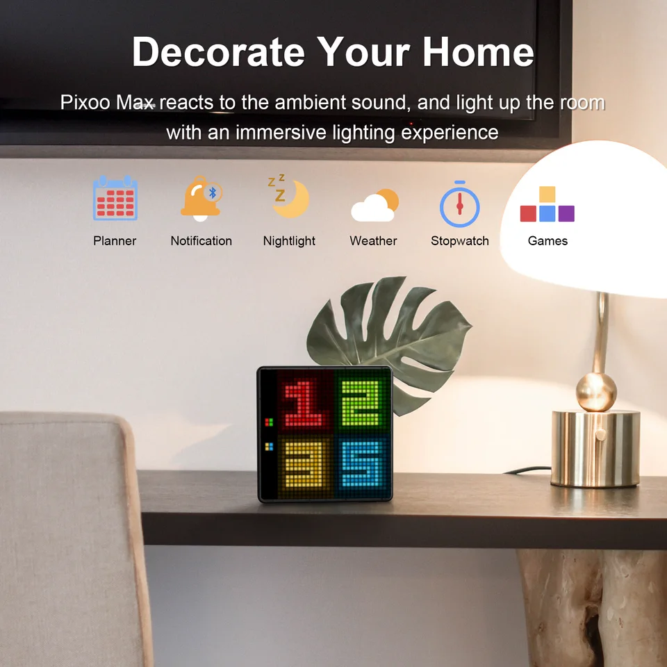 Divoom Pixoo Max 32*32 Pixel Art Display Programmable LED Screen