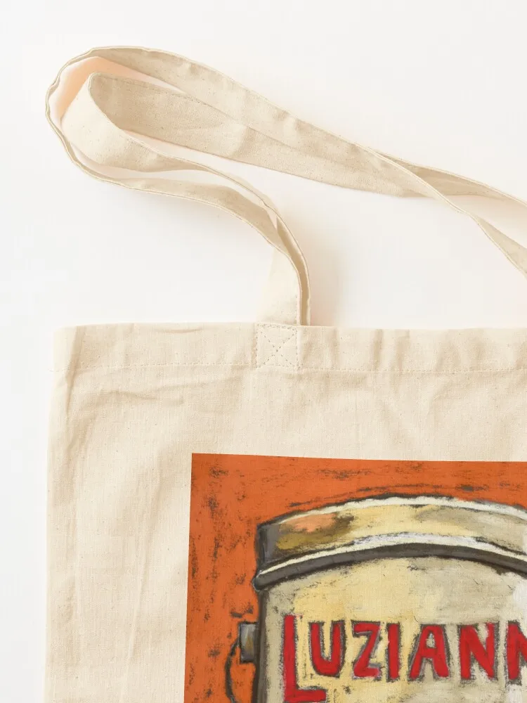 Vintage Luzianne Coffee and Chicory Tin Tote Bag the tote bag Candy bags canvas bags bag luxury women