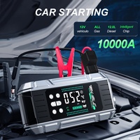 29800mAh Car Jump Starter Air Pump Car Battery Emergency Boosters 10000A 12V Power Bank Portable Starting Device Car Starter