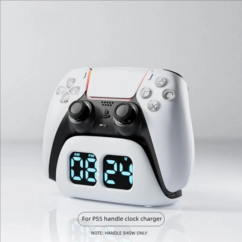 

База контроллера PS5, зарядные часы, беспроводная быстрая зарядка, настольное хранилище для PlayStation Edge Elite, игровые аксессуары