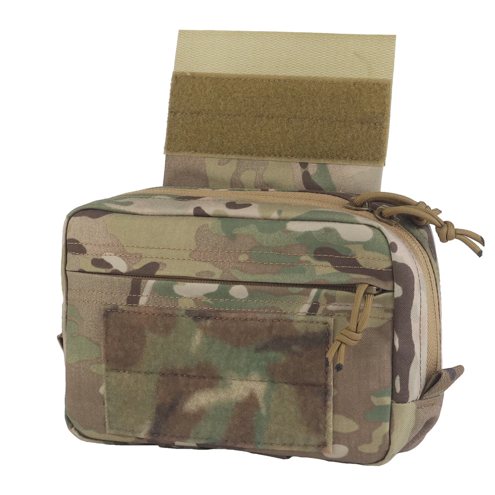 

R-series GP Drop Pouch Bag 20*15cm, Molle Multi-storage Location External Adaptive Combat Belt Vest Chest Gear Backpack