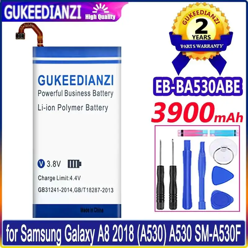 Mobile Phone Battery Safe EB-BA530ABE 3900mAh For Samsung Galaxy A8 2018 A530 A530 SM-A530F
