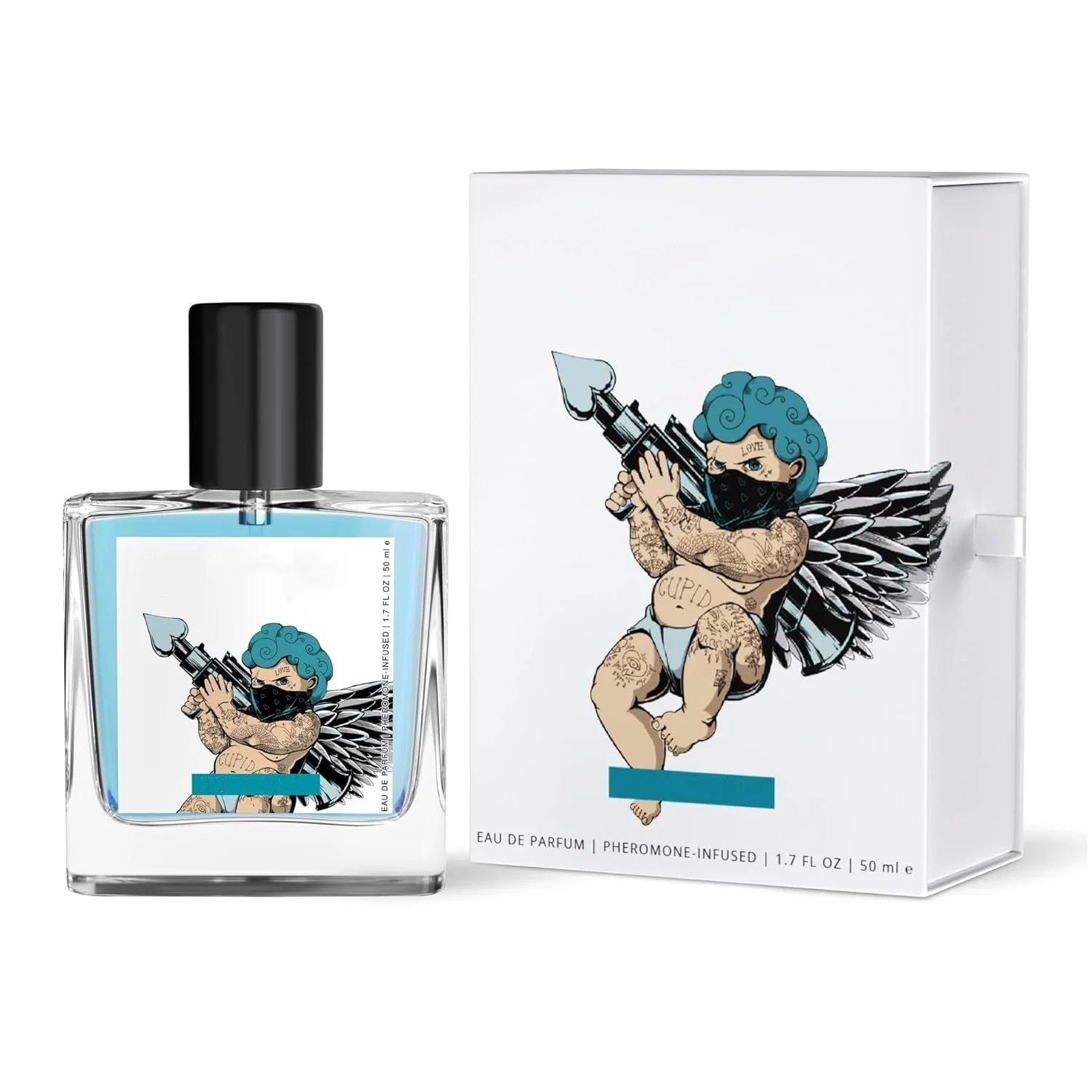 50ml Original Cupid Men\'s Pheromone Cologne Lasting Mature Hypnotic Rich Fragrance High Quality Hombre Perfume Body Spray