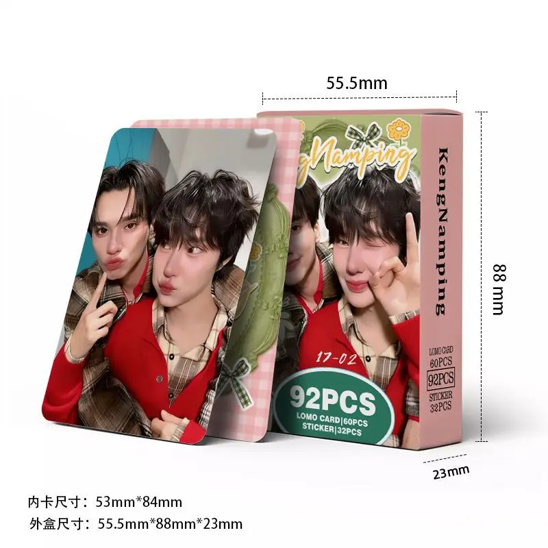 92pcs KengNamping New Album Photo Card Photocards Stickers Kpop Merch Lomo Cards Set Fans Collection Cards Gift view 6