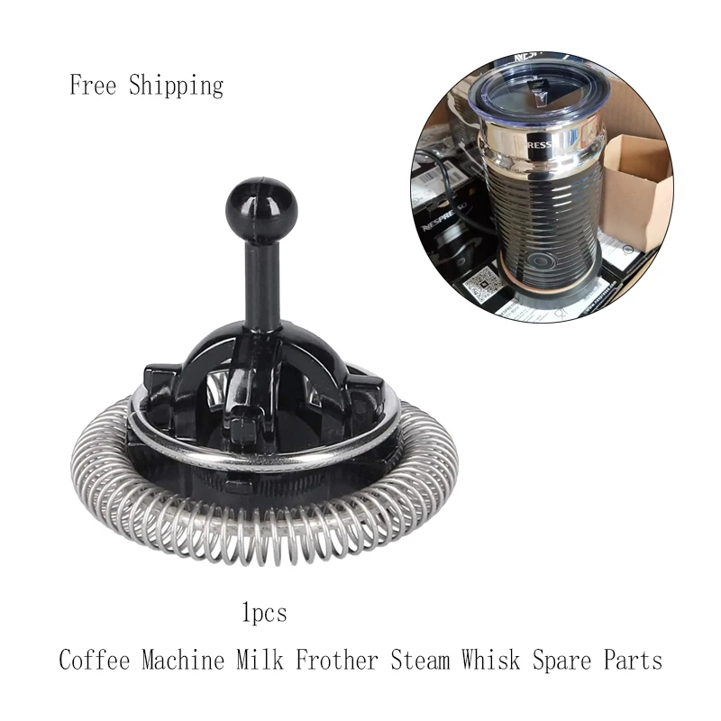 1Pcs Original Coffee Maker Parts,for Nespresso Aeroccino 3 Aeroccino 4 Coffee Machine Milk Frother Steam Whisk Spare Parts