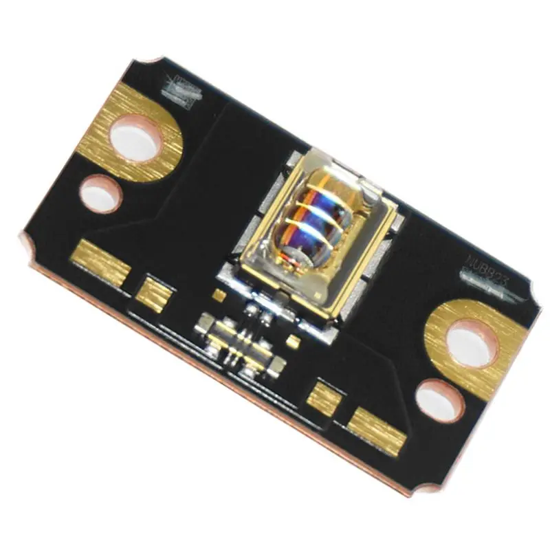 22W NUBB23 Blue Laser Diode- 455Nm Output With 4 LD Chips Array And Heat Sink Board
