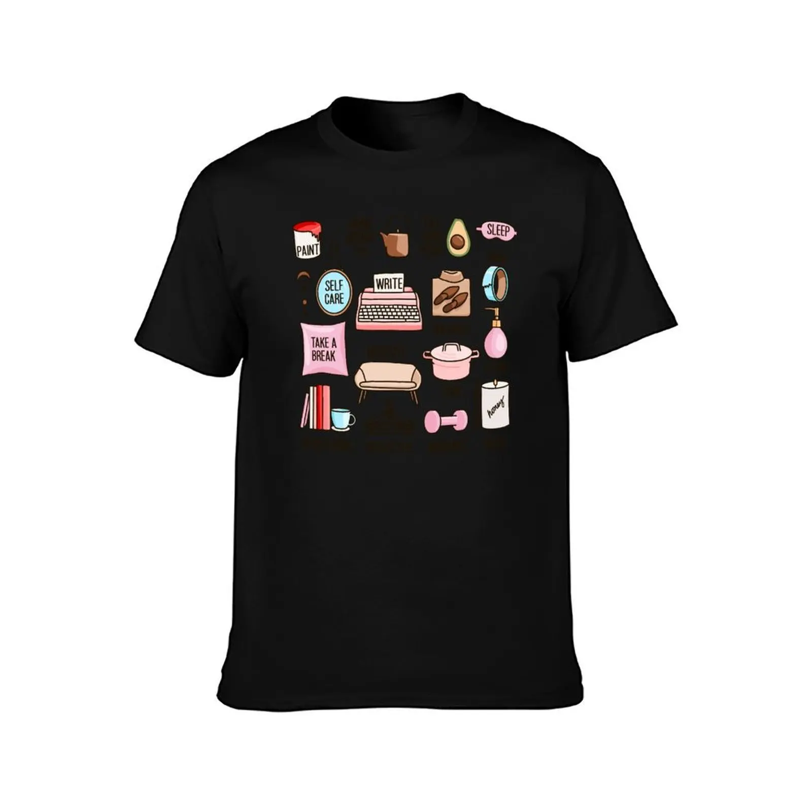 Keep it positive by Sasa Elebea T-Shirt, Summer Casual Cotton Tee, Oversized Streetwear Tops, Vintage Graphic Print, 100% Cotton