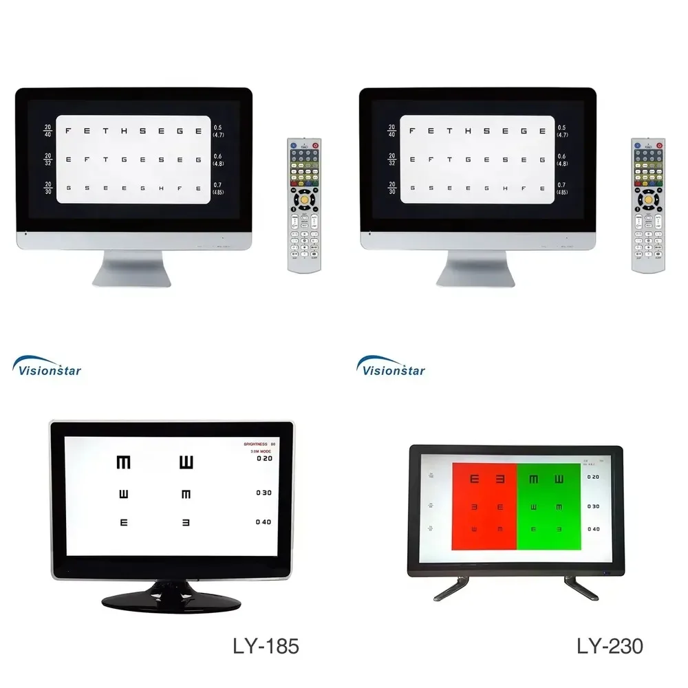 Hot Sale SJX-220A China Optical Instrument Eye Vision Test E Chart LCD Visual Chart